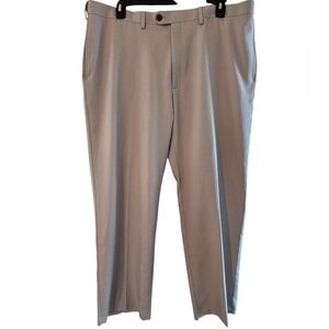 Haggar man's pants, light beige, 42x30 in size.